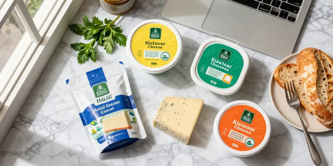 Explore Halal Cheese options through our online shopping platform, best deals on premium products.