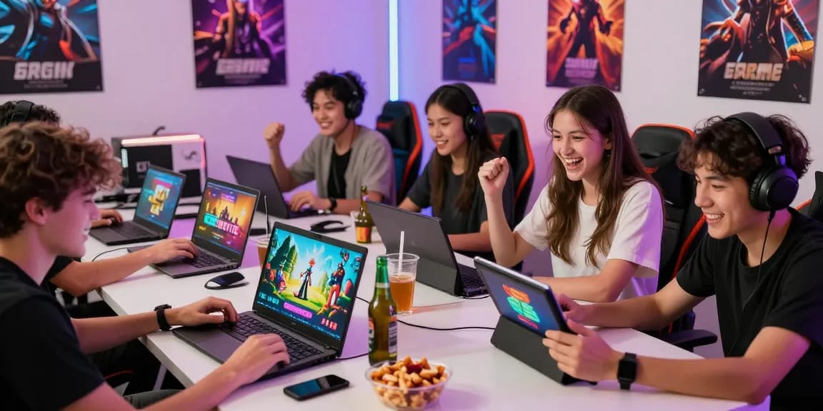 Play free porn game with friends in a vibrant gaming atmosphere.