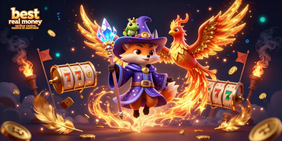 Experience excitement at the best real money online casino in Australia with dynamic gaming elements and vibrant atmosphere.