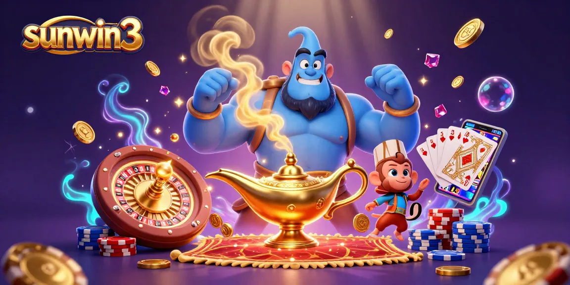 Experience top-tier action at sunwin3 with vibrant 3D casino characters and stunning gaming elements.