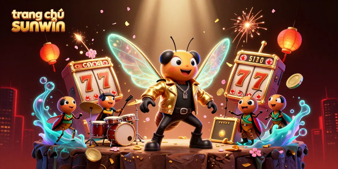 Engage with the vibrant world of gambling at trang chủ sunwin featuring a rock star cicada and dynamic slots.